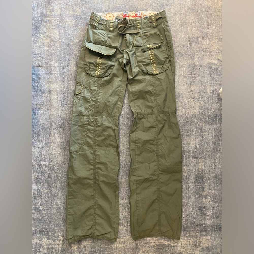 Olive Green Women’s Cargo Pants